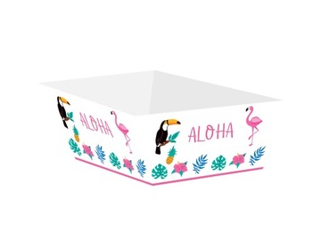 Коробки для чипсов и конфет Aloha Hawaii, 4 шт.