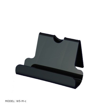 Wizytownik, Stojak na wizytówki z PLEXI czarny 2mm