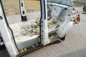 FORD TRANSIT MK7 РАМА ДВОЙНАЯ КАБИНА 10R
