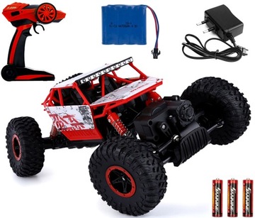 SAMOCHÓD STEROWANY RC AUTO CRAWLER 4x4 DWA SILNIKI