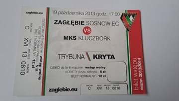 ZAGŁĘBIE SOSNOWIEC - MKS KLUCZBORK 19-10-2013
