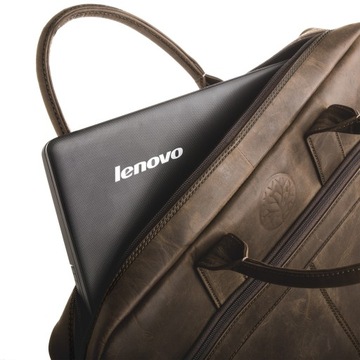 BETLEWSKI Skórzana torba męska na laptopa aktówka skóra naturalna teczka