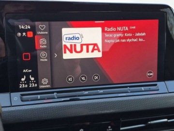 Volkswagen Golf VIII GTI 2.0 TSI 245KM 2021 Volkswagen Golf GTI Faktura VAT Kamera FULL LED 2.0 Benzyna 245KM, zdjęcie 21