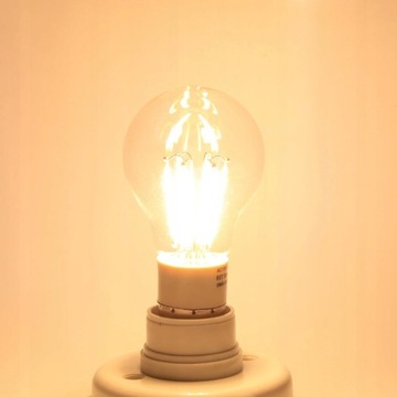 E27 СВЕТОДИОДНАЯ ЛАМПА НА НИТИ 12В 6ВТ EDISON