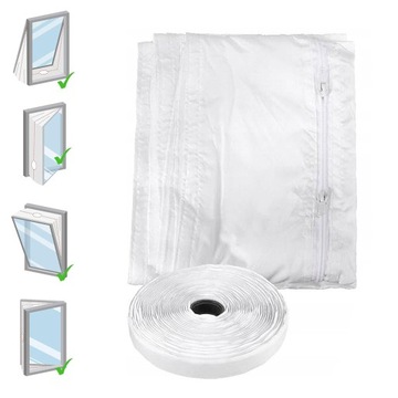 ОКОННЫЙ УПЛОТНИТЕЛЬ ДЛЯ ПЕРЕНОСНОГО КОНДИЦИОНЕРА МОНОБЛОК 400см