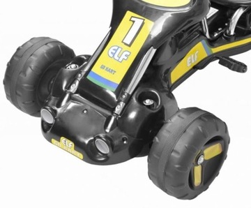 GOKART NA PEDAŁY 59789 - GOKART DLA DZIECI - DO 30 KG - OD 3 DO 8 LAT
