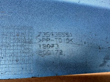 FORD KA II 08R- NÁRAZNÍK ZADNÍ NOVÝ ORIG. 735435551