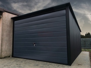 Металлический гараж 6x6 Металлические гаражи PREMIUM MAT