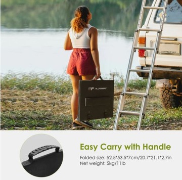 Солнечная панель Allpowers AP-SP-035-BLA 200 Вт