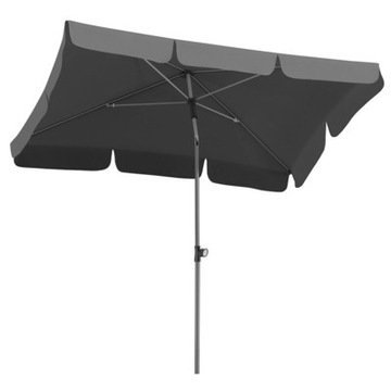 Parasol klasyczny Schneider szary 120 x 240 cm