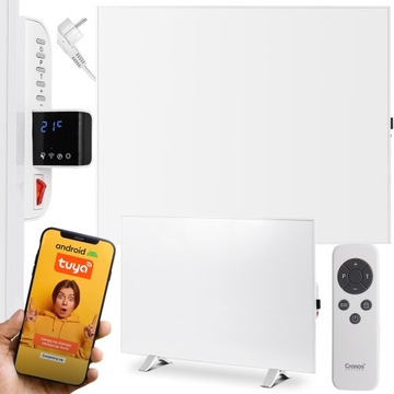 GRZEJNIK PROMIENNIK PODCZERWIENI 1200W WiFi+PILOT