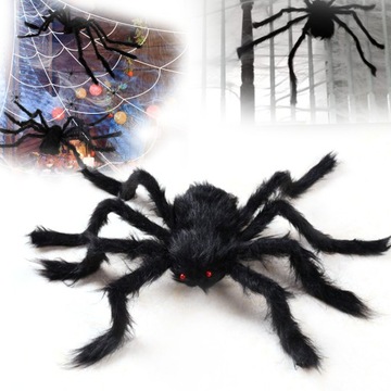 PAJĄK GIGANT 200CM PAJĘCZYNA NA HALLOWEEN STRASZ