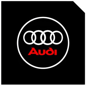 Светодиодный проектор Audi с логотипом Audi для дверей a1 a4 a5 a6 a8 q2 q3 q5 q7 tt