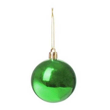 BOMBKI NA CHOINKĘ STROIK 20 SZT CHOINKOWE 4 CM ZESTAW NIETŁUKĄCE ZAWIESZKI