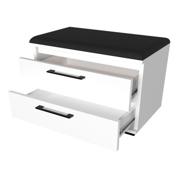 Шкаф для обуви Leo80x36, сиденье с ящиком D2 LAN