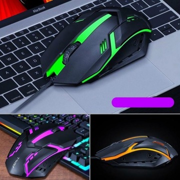 ГИБРИДНАЯ ИГРОВАЯ КЛАВИАТУРА + МЫШЬ С RGB ПОДСВЕТКОЙ