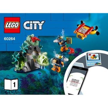 Lego Instrukcja Ocean Exploration Submarine 60264