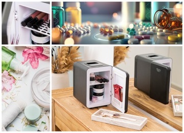 МИНИ-ХОЛОДИЛЬНИК ДЛЯ ЛЕКАРСТВ, КОСМЕТИКИ, МОЛОКА, СОКОВ, МАСЛА