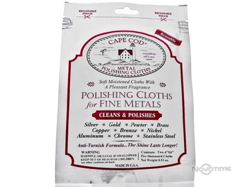 ТКАНЬ ДЛЯ ПОЛИРОВКИ КЕЙП-КОД ЗОЛОТО СЕРЕБРО