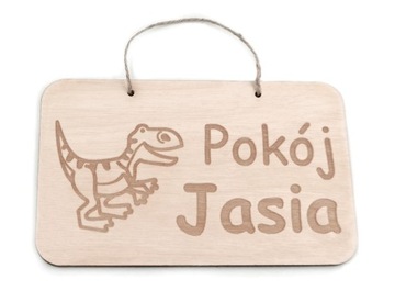 Drewniana TABLICZKA na drzwi Pokój Księżniczki