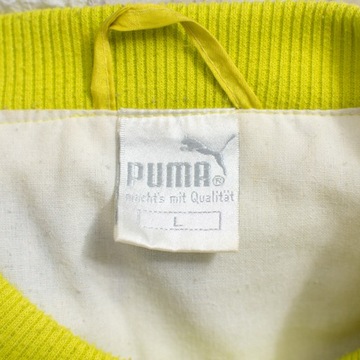 PUMA Kurtka VINTAGE lata 80's ortalion bomberka oversize L