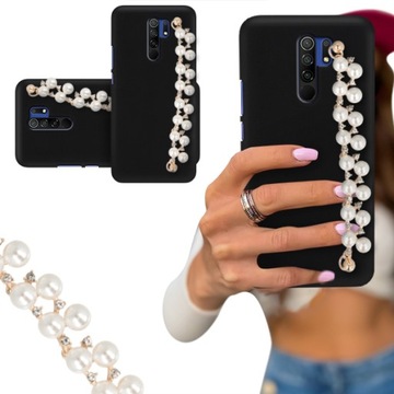 ETUI BLINK CZARNY MATOWY do XIAOMI REDMI 9 Perły