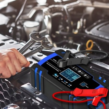 Prostownik AUTOMATYCZNY SAMOCHODOWY FUNKCJA NAPRAWY DO AKUMULATORÓW 12V 24V