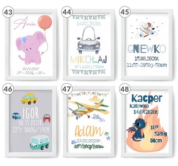 Выходные данные Плакат с изображением крещения младенца 30x40