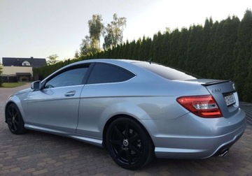 Mercedes Klasa C W204 Coupe 350 BlueEFFICIENCY 306KM 2013 Mercedes-Benz Klasa C AMG-Pakiet V6 3.5B 306Ps Panorama Bixenon Ledy Navi, zdjęcie 10
