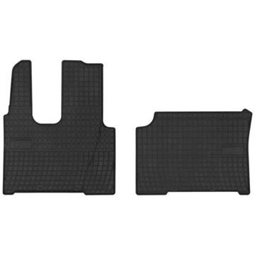 Dywaniki gumowe czarne MERCEDES Actros Mp4 2012-