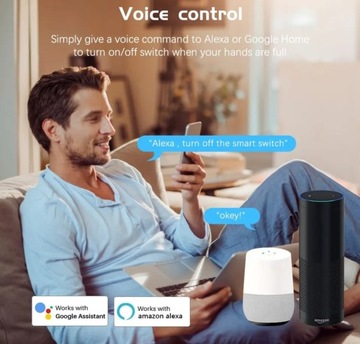 Wi-Fi Mini Tuya Smart Switch 16A DIY Aubess двухсторонний переключатель