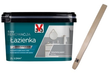 V33 Easy Renowacja Łazienka Szlachetny Popiel 2L