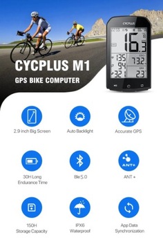 Licznik rowerowy bezprzewodowy CYPLUS