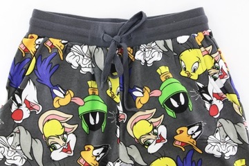 Looney Tunes Mix Bohaterów Spodnie Dresowe r. M