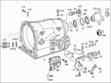 Mercedes W204 OE Gear Box Ryeve