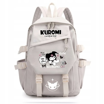 Kawaii Sanrio Kuromi My Melody Młodzieżowy plecak