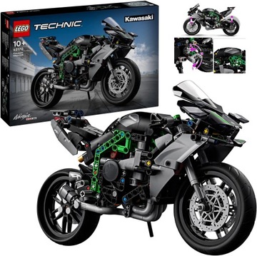 LEGO Technic 42170 Motocykl Kawasaki Ninja H2R Prezent