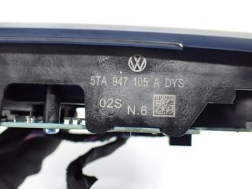 LAMPA INTERIÉR KABINY ORIGINÁLNÍ 5TA947105A VW GOLF VII 7 19R