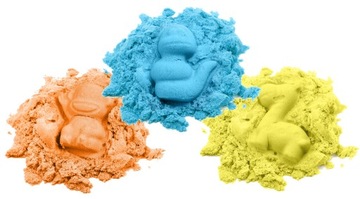 BibiMoon Kinetic Sand 3 кг НАБОР ПЕСОЧНЫХ ЯЩИКОВ ФОРМАТЫ