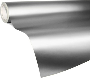 ФОЛЬГОВЫЙ ШПОН ДЛЯ ХОЛОДИЛЬНИКА INOX 500х60см