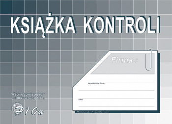Michalczyk Książka kontroli P10u