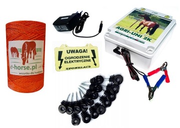 Zestaw pastuch elektryczny AGRI - UNI2K dziki