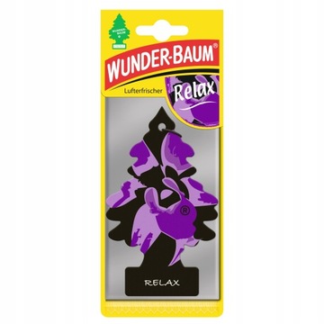 WUNDER-BAUM zapach SENTIMENT RELAKS odświeżacz do auta CHOINKA ZAPACHOWA