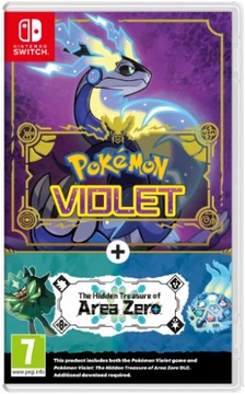 Pokemon Violet + DLC Area Zero / Nintendo Switch / NOWA / FOLIA / ANG