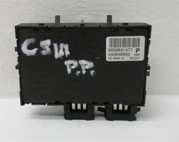 ПАНЕЛЬ РЕГУЛИРОВКИ СИДЕНИЙ CITROEN C5 III 9659831477