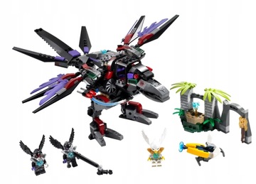 LEGO Chima 70012 - Ворон Разара - Рейдер ЧИ Разара - UNIKAT 2013