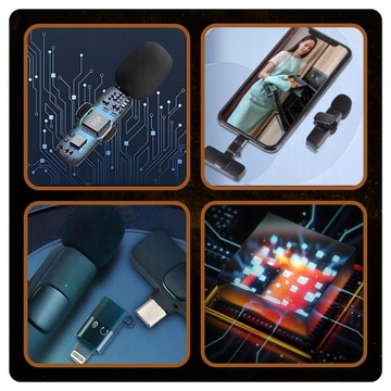 ПОРТАТИВНЫЙ МИНИ-МИКРОФОН С ПОДКЛЮЧЕНИЕМ НА ОДЕЖДУ ПОДКАСТ ИНТЕРВЬЮ USB C