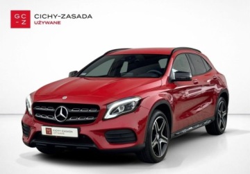 Mercedes GLA I Off-Roader Facelifting 1.6 200 156KM 2018 Mercedes-Benz GLA SalonPL 156KM 7G-DCT AMG Line Kamera Pamiec Foteli Alu19