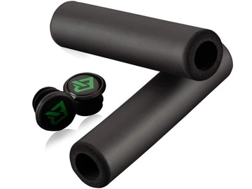 ROCKBROS Chwyty Rowerowe Gripy na Rower Amortyzujące 22,2 mm Czarne