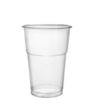 Kubek plastikowy 0,5l 500ml Na Piwo WIELOKROTNEGO UŻYTKU 50szt.
